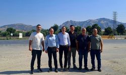 Germencik’te sorun haline gelmişti! Kavşak ve sıcak asfalt sorunları görüşüldü