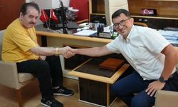 ADÜ’ye ünlü misafir! İbrahim Tatlıses ADÜ Başhekimi Avcil’le buluştu