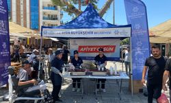 İncirliova’da vatandaşa limonata ikramı! Vatandaşlardan yoğun ilgi