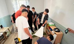 Nazilli’de liseli öğrencilerden kardeş okula iyilik köprüsü