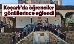 Koçarlı’da öğrenciler gönüllerince eğlendi