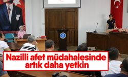 NAFAD ilk yardım eğitimini tamamladı