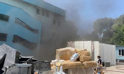 Aydın’da bir yangın daha! Kazan dairesinden alevler yükseldi
