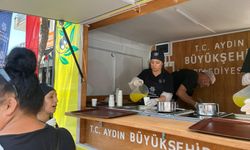 Aydın’da ferahlatan ikram