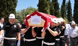 Emekli başkomiser son yolculuğuna uğurlandı