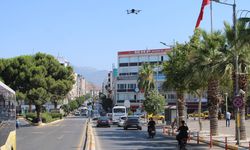 Aydın havadan denetlendi