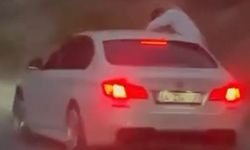 Hem trafiği tehlikeye attı hem çevreyi kirletti