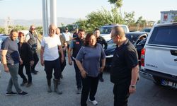 Çerçioğlu yangın bölgesine gitti: "Can kaybı olmadığına şükrediyoruz"