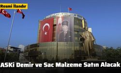 ASKi Demir ve Sac Malzeme Satın Alacak