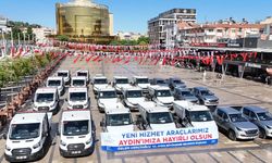 Aydın’ın araç filosu güçleniyor