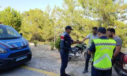 Çine’de jandarmadan sulak alan ve orman denetimi