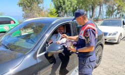 Jandarmadan milli parkta yangın ve doğa bilinci etkinliği