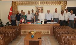 Muhtarlardan Başkan Arıcı’ya teşekkür ziyareti