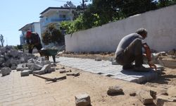 Nazilli Belediyesi bozuk yolları bakıma aldı