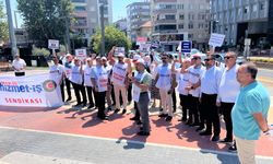 Nazilli’de sendika üyelerinden mobbing tepkisi