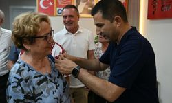 Kuşadası'nda rozet takma töreni düzenlendi
