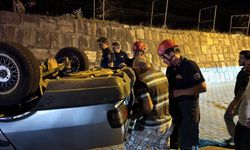 Nazilli’de alkollü sürücü aracıyla takla attı: Aracı düzeltmeye çalıştı!