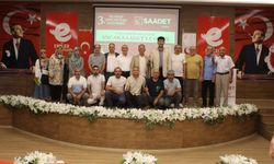 Saadet Partisi Aydın Efeler'de bayrak değişimi