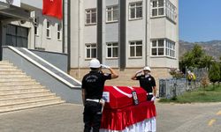 Aydın’da polis memuru son yolculuğuna uğurlandı
