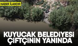 Kuyucak Belediyesi çiftçinin yanında