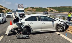 Otoyolda zincirleme kaza! 8 yaralı