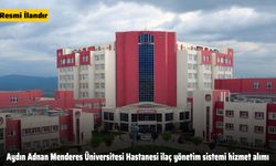 Aydın Adnan Menderes Üniversitesi Hastanesi ilaç yönetim sistemi hizmet alımı