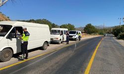 Aydın’da trafik denetimi: 65 araç ve 91 kişi kontrol edildi