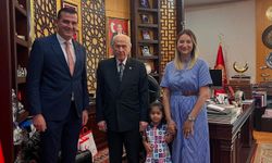 Bahçeli, Pehlivan ailesini ağırladı