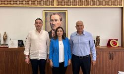 Başkan Özgür Arıcı CHP heyetini makamında ağırladı