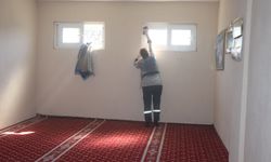 Nazilli'de pazar mescitleri temizlendi
