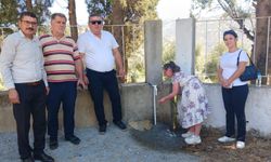 23 Nisan'da kaynak suyu istemişti: Aydın’da çocuklar su sevinci yaşadı
