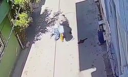 Sokak ortasında anneye dehşeti yaşattılar! Çocuğu annesinin çığlıklarıyla ağladı