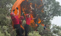 Yamaç paraşütleri düştü! Operasyonla kurtarıldılar