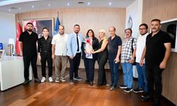 Başkan Çerçioğlu’na Aydın Büyükşehir Gazeteciler Cemiyeti’nden ziyaret