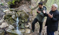 Böylesi ne görüldü ne duyuldu! Kaynak suyu dua edince akmaya başlıyor