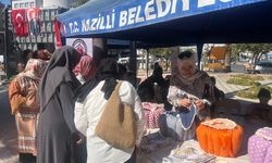 Nazilli’de kadınlar el emeklerini sergiledi