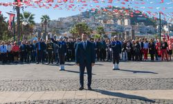 Cumhuriyet coşkusu başladı törenle başladı