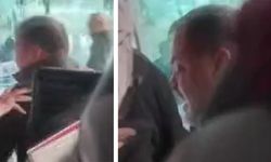 Kızına yapılan babayı deliye döndürdü! Şehir içi otobüste yumruk yumruğa kavga etti