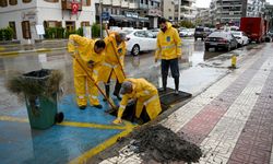Kuşadası Belediyesi’nde sağanak seferberliği