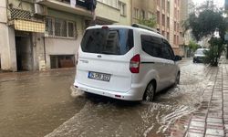 Aydın’da bir mahalle sel oldu