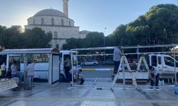 Aydın’daki yağışlarda su alan durak yenilendi