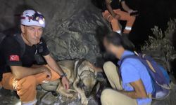 Ormanlık alanda mahsur kaldı: Saatler sonra kurtarıldı