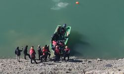 Barajdan 2 ceset çıkaran ekipler çalışmalarını sürdürüyor
