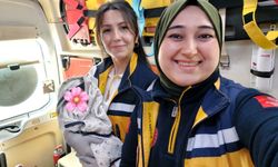 Aydın’da hastane yolunda sürpriz doğum