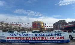 Aydın’da yeni araçlar sergilendi