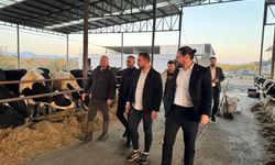 CHP Germencik İlçe Gençlik Kolları’ndan genç çiftçilere ziyaret