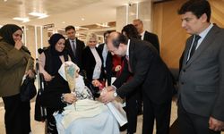 Müdür Şenkul, şehir hastanesinin ilk yatan hastalarını ziyaret etti