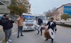 Aydın'da damat şoför olunca gelin arabası da minibüs oldu