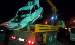 Araç metrelerce aşağı düştü: Talihsiz sürücü olay yerinde hayatını kaybetti