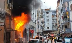 Mahallede korku dolu anlar! İnternet kafe alevler içinde kaldı
